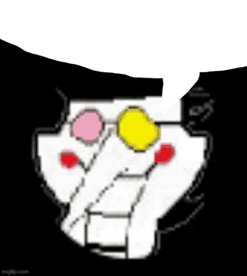 Spamton speech bubble | image tagged in spamton speech bubble | made w/ Imgflip meme maker
