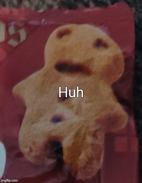 Cookie | Huh | image tagged in cookie | made w/ Imgflip meme maker
