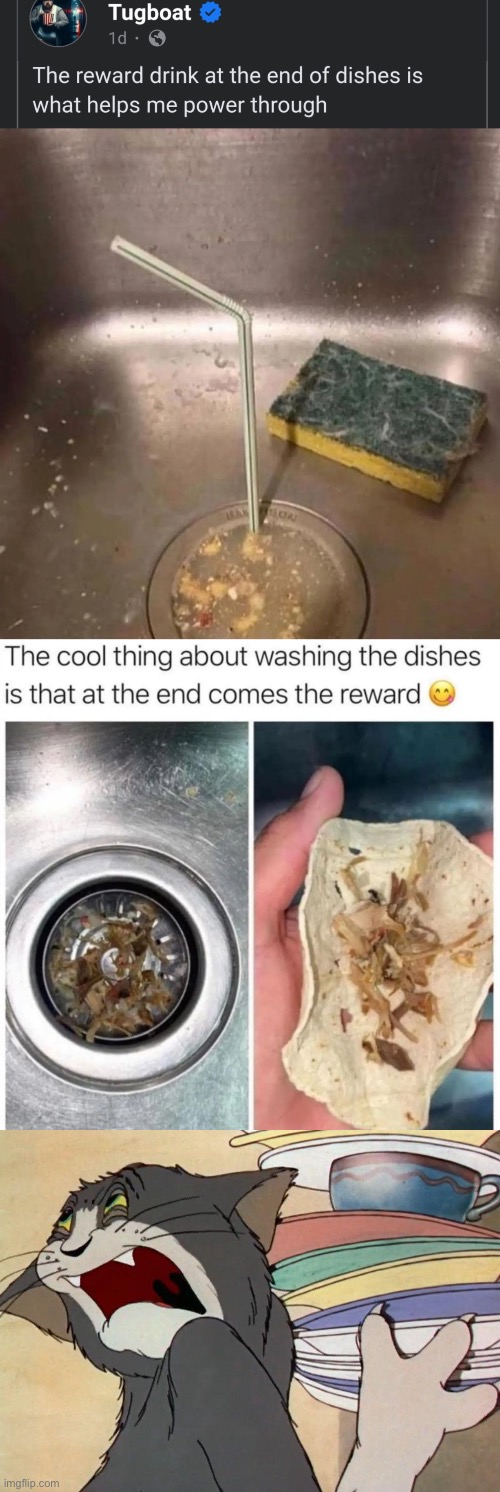 image tagged in tom the cat holding dishes,washing dishes,dirty dishes,dishes,dishwasher | made w/ Imgflip meme maker