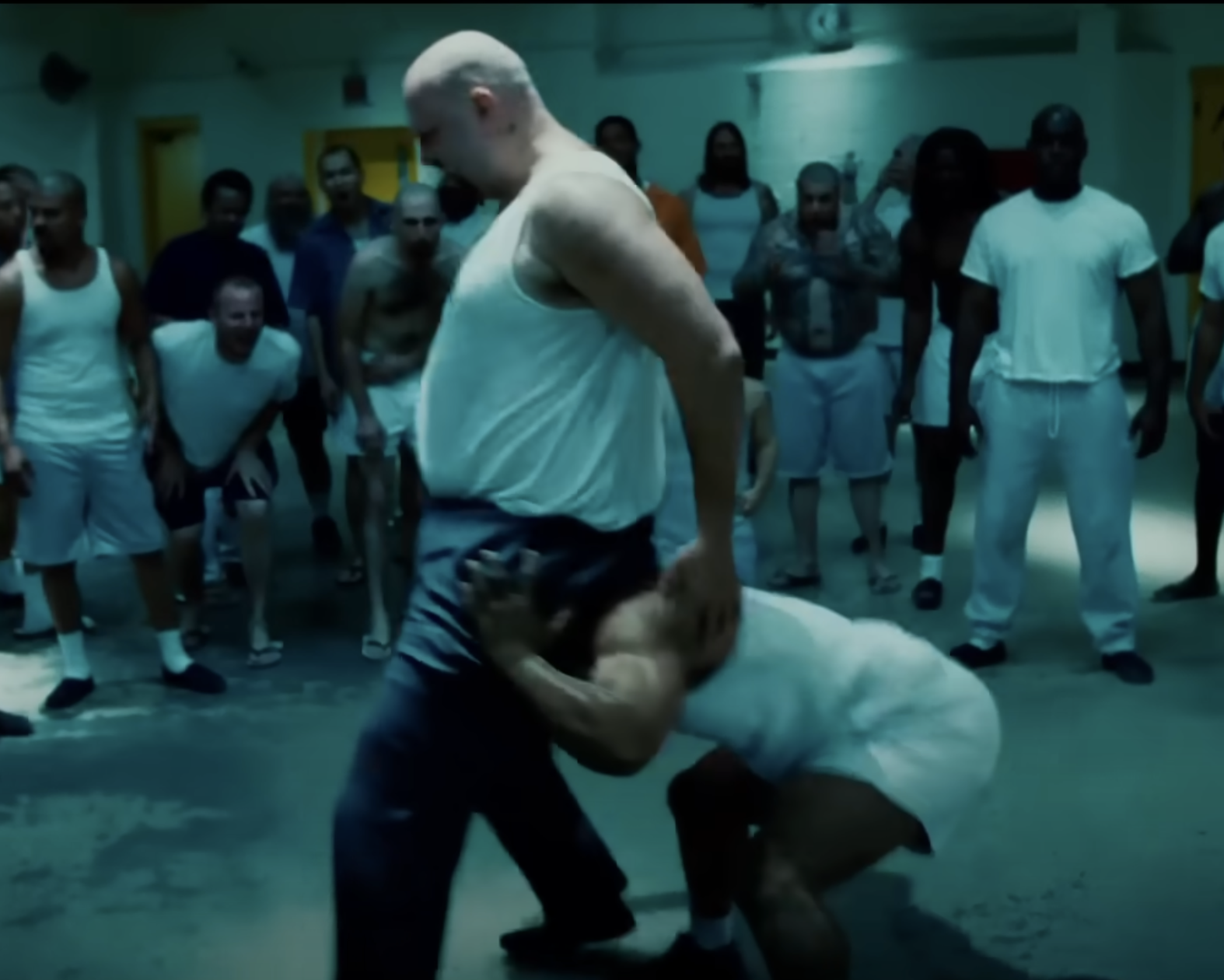 Hancock prison scene Blank Meme Template
