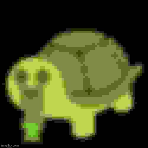 Low Quality Barfing Turtle | image tagged in low quality barfing turtle | made w/ Imgflip meme maker