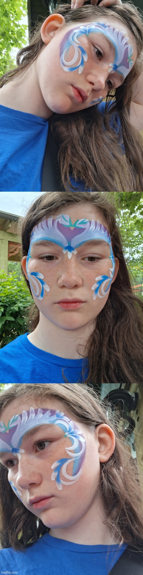 Got my face painted at Dollywood | made w/ Imgflip meme maker