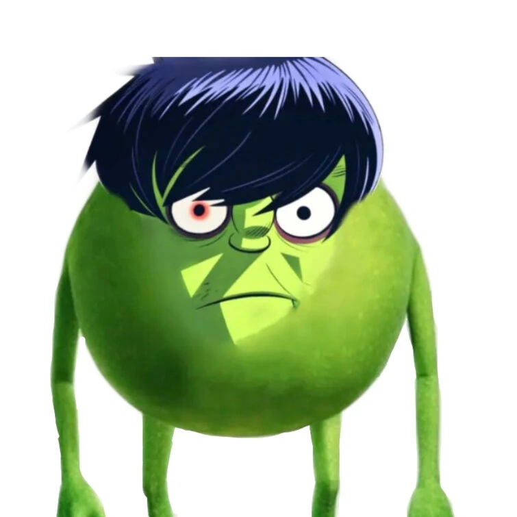 High Quality Murdoc Wazowski Blank Meme Template