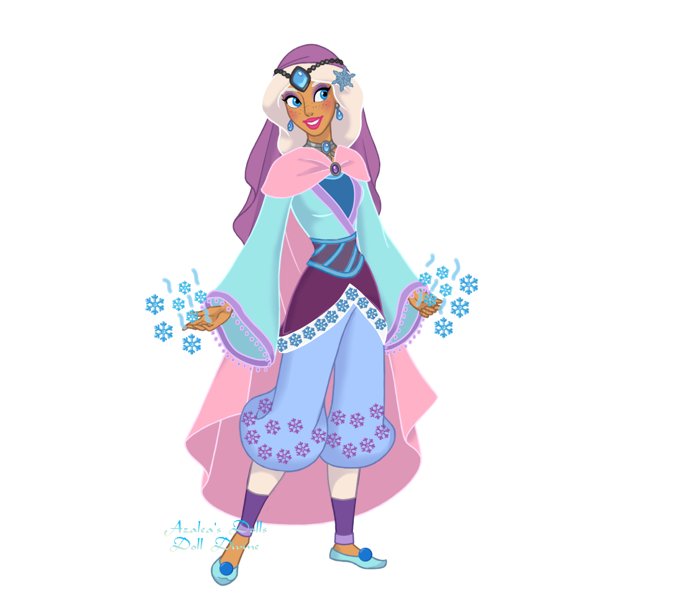 Princess Icy The Warrior Snow Princess Blank Meme Template