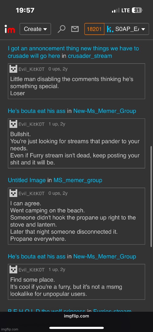 damn last person i let on that account was MEAN | made w/ Imgflip meme maker