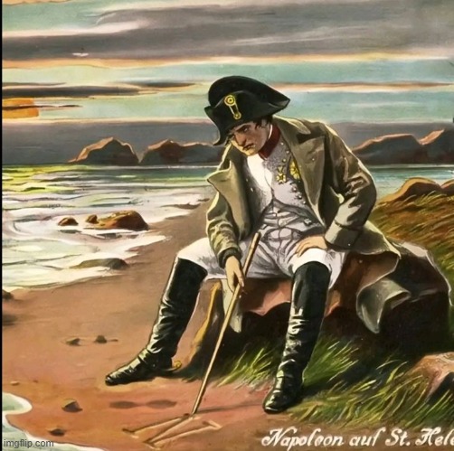 sad napoleon :( | image tagged in sad napoleon | made w/ Imgflip meme maker