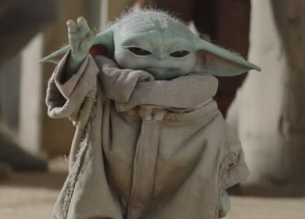 baby yoda Blank Meme Template