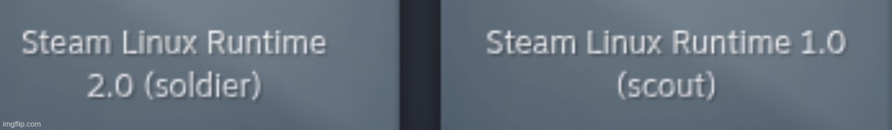 valve linux easter egg steam | made w/ Imgflip meme maker