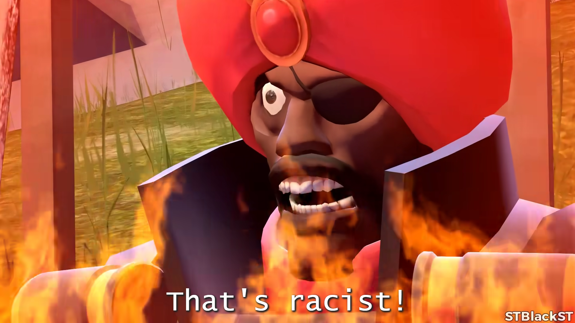 That's Racist Blank Meme Template