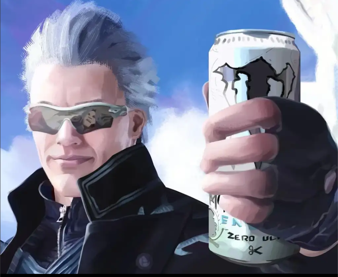 Boomer Vergil Blank Meme Template