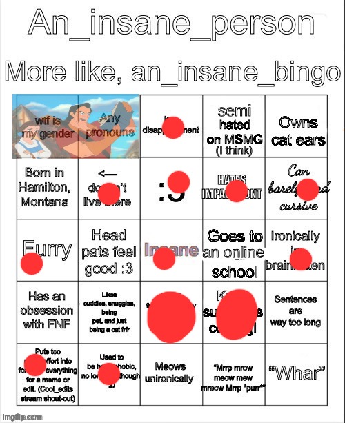 an insane bingo (April 2025) | image tagged in an insane bingo april 2025 | made w/ Imgflip meme maker