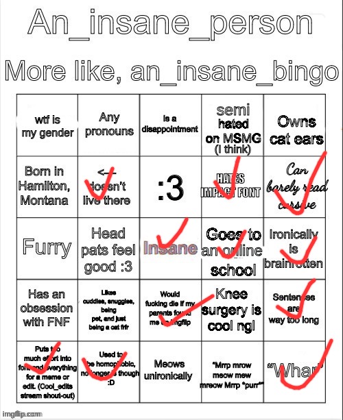 an insane bingo (April 2025) | image tagged in an insane bingo april 2025 | made w/ Imgflip meme maker