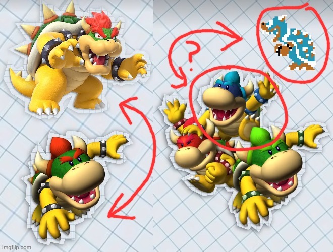 The other 2 are dead. | image tagged in bowser | made w/ Imgflip meme maker