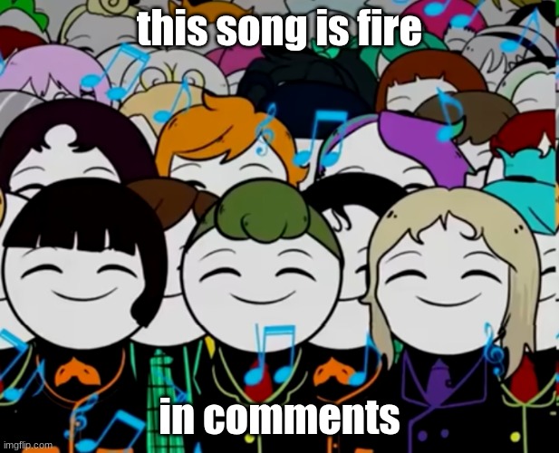 Silent | this song is fire; in comments | image tagged in silent | made w/ Imgflip meme maker