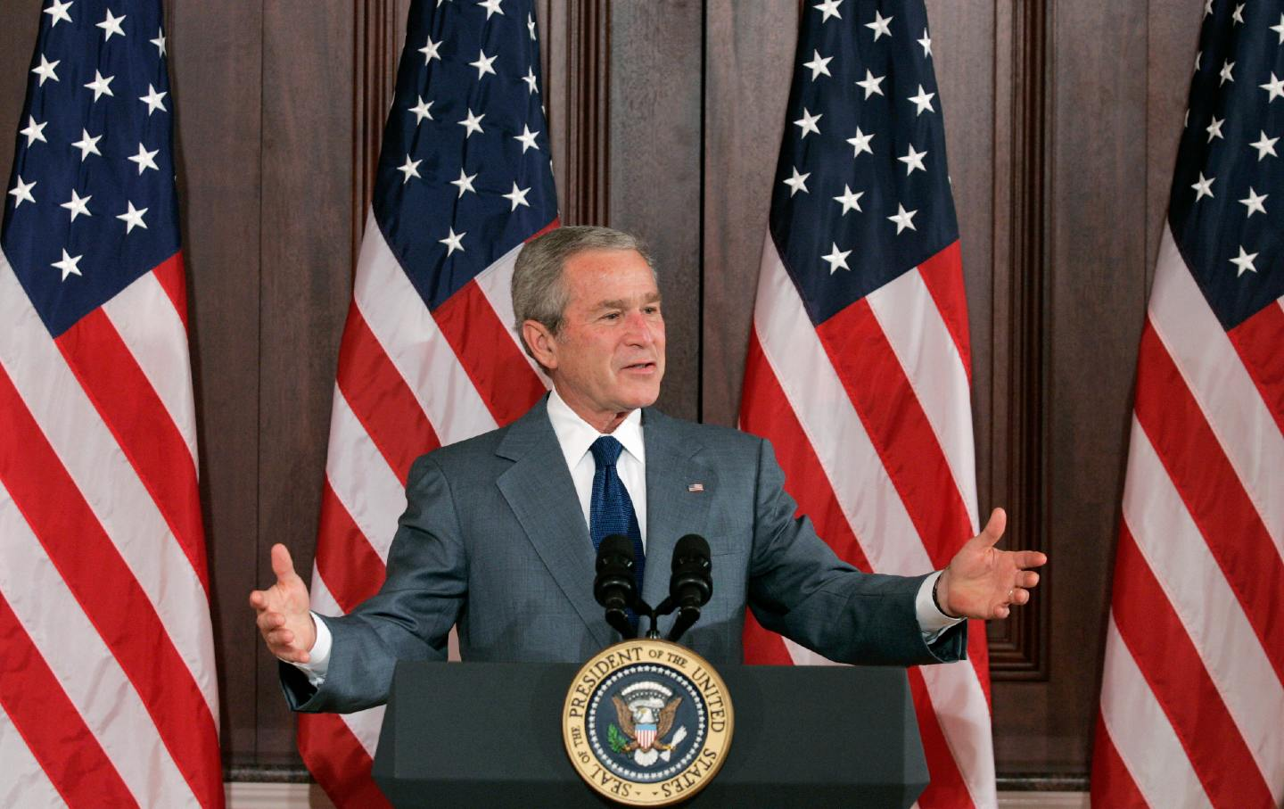 george w bush Blank Meme Template