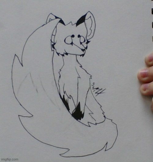 Unfinised fox (AAAA FINGERSSS!!!) | made w/ Imgflip meme maker