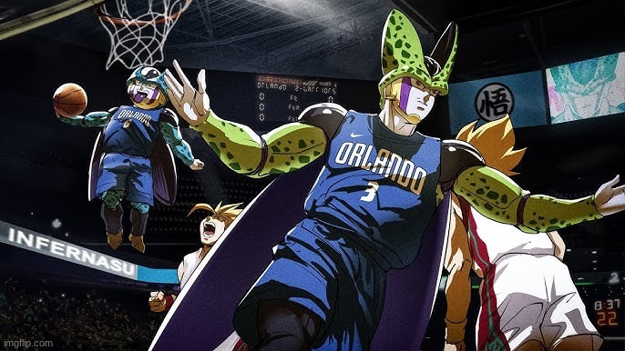 he's ballin | image tagged in cell ballin,perfection,cell,dbz,anime | made w/ Imgflip meme maker