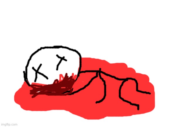look i drew gore what do yall think | image tagged in blank white template | made w/ Imgflip meme maker