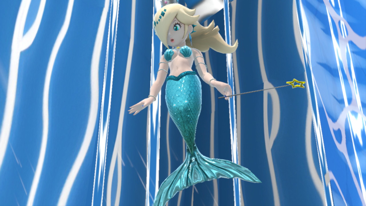 mermaid rosalina Blank Meme Template