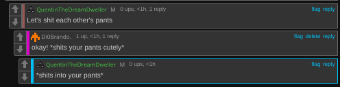 poops eachothers pants Blank Meme Template