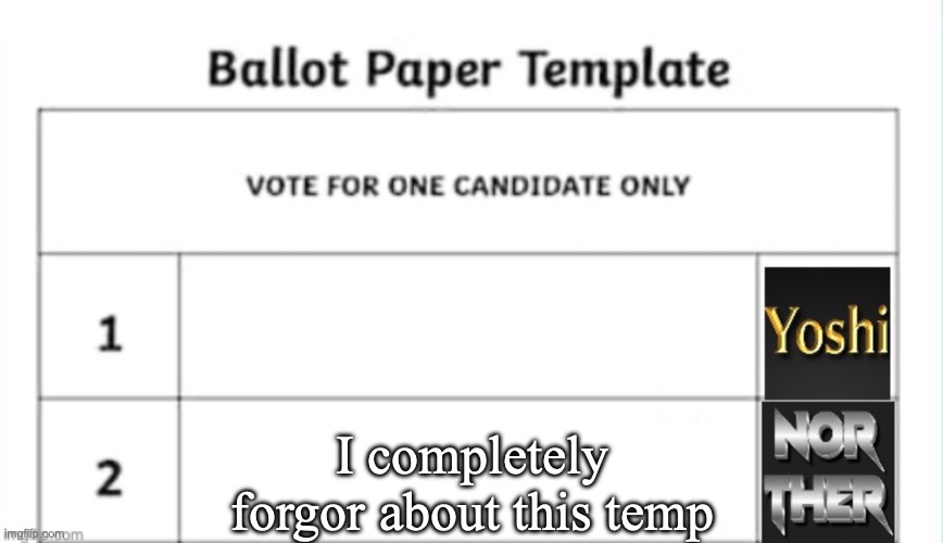 Yoshi x Norther shared temp | I completely forgor about this temp | image tagged in yoshi x norther shared temp | made w/ Imgflip meme maker