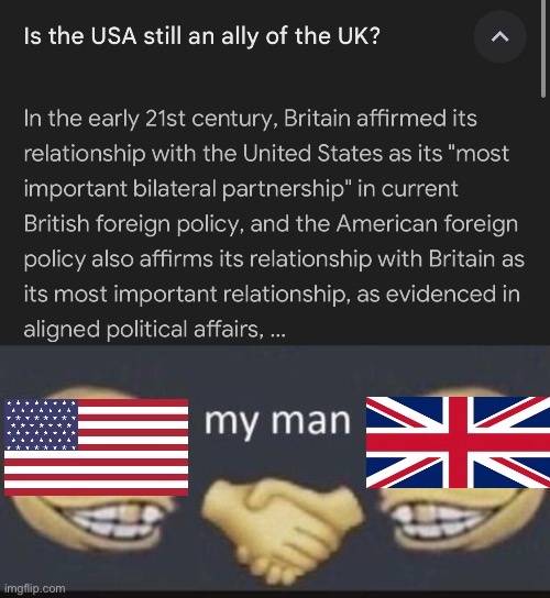 image tagged in dap me up the good ending | made w/ Imgflip meme maker