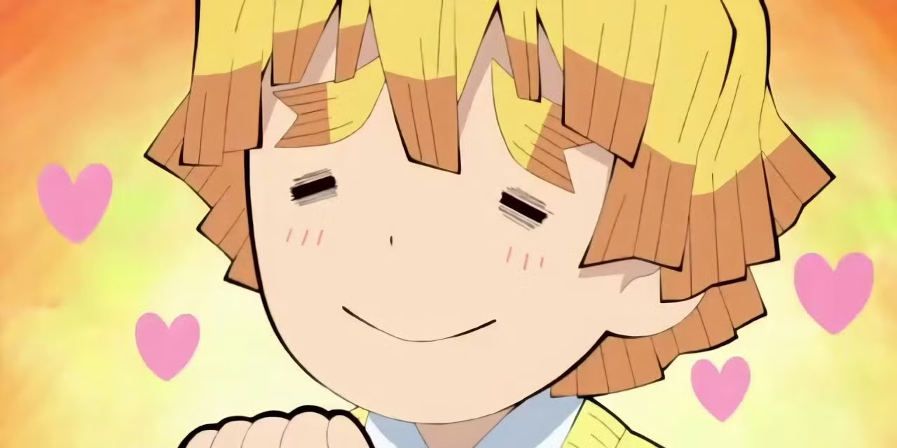 zenitsu in love Blank Meme Template