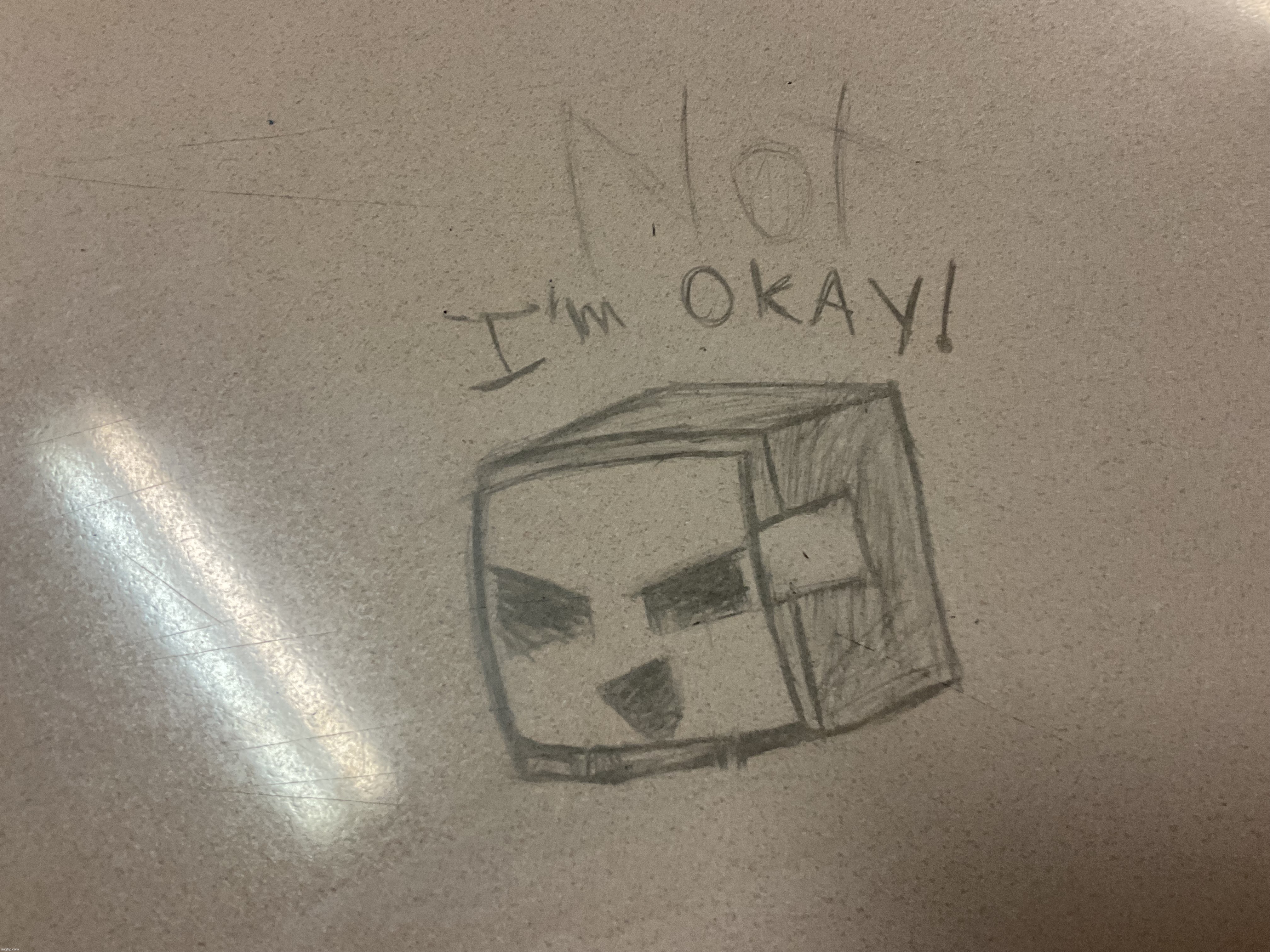 "Mask", a small doodle and test for my persona redesign | made w/ Imgflip meme maker