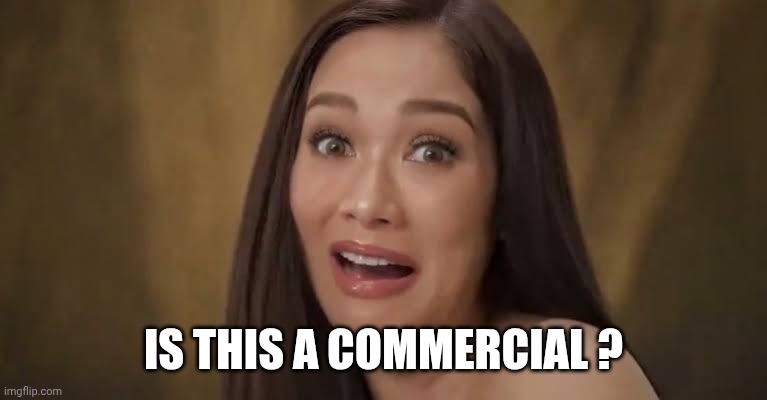 Maja Salvador Hair Commercial | IS THIS A COMMERCIAL ? | image tagged in maja salvador hair commercial | made w/ Imgflip meme maker