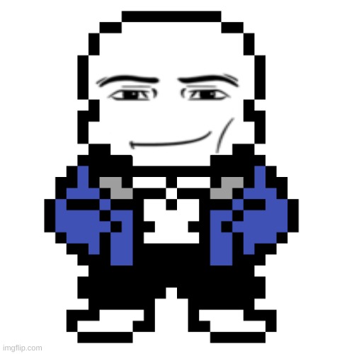 spam the comments I wanna see how many notifs I get (I'll be back later | image tagged in transparent sans,mans underface | made w/ Imgflip meme maker