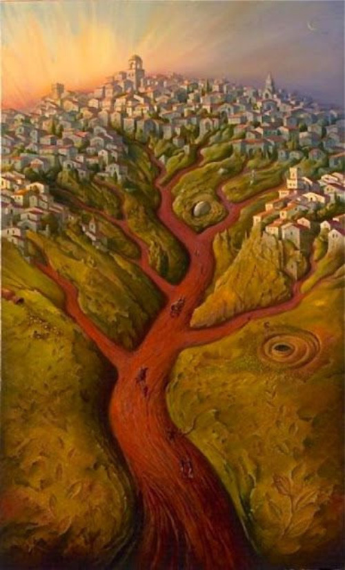 Surrealism Art Tree | image tagged in trees,surrealism,art,cool,unique,landscapes | made w/ Imgflip meme maker
