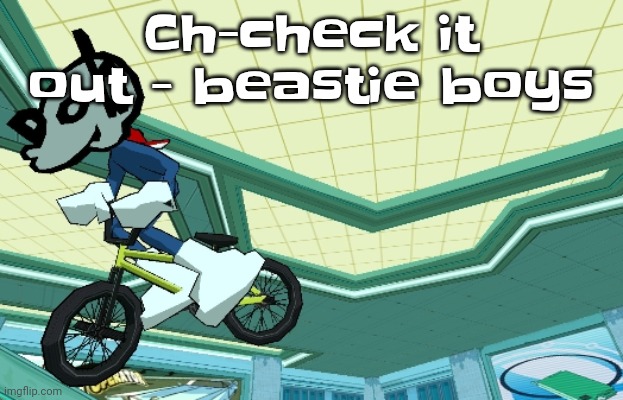 Hell yeah | Ch-check it out - beastie boys | image tagged in cyberfunk | made w/ Imgflip meme maker