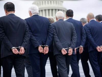 Politicians arrested Blank Meme Template