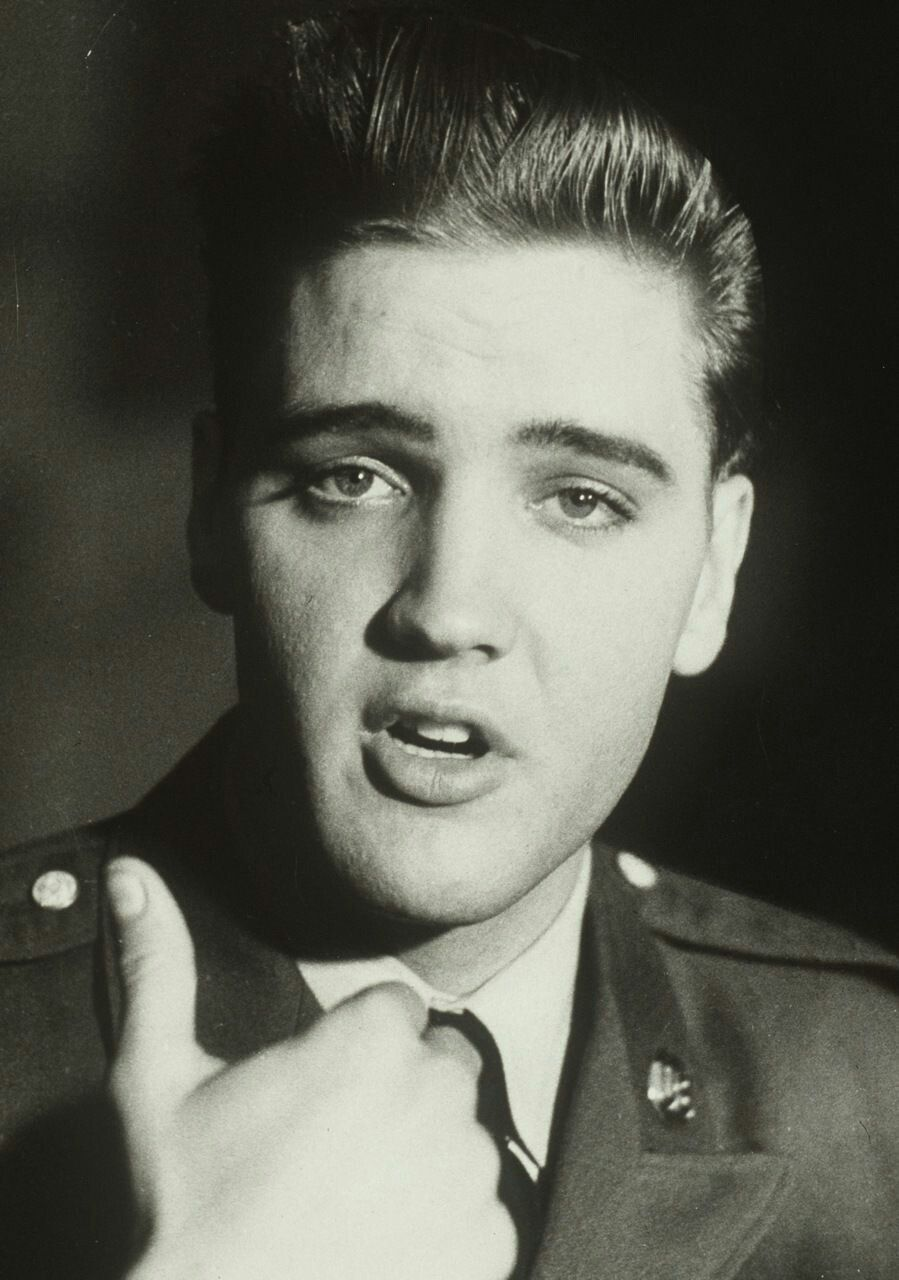 Elvis thumbs up Blank Meme Template