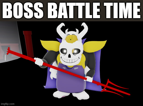 average boss battle be like: | BOSS BATTLE TIME | image tagged in average boss battle be like | made w/ Imgflip meme maker