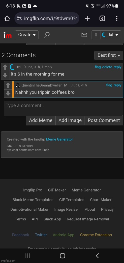 made w/ Imgflip meme maker