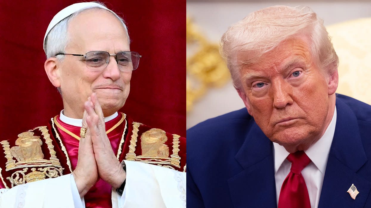 The New Pope versus The Old Poop Blank Meme Template