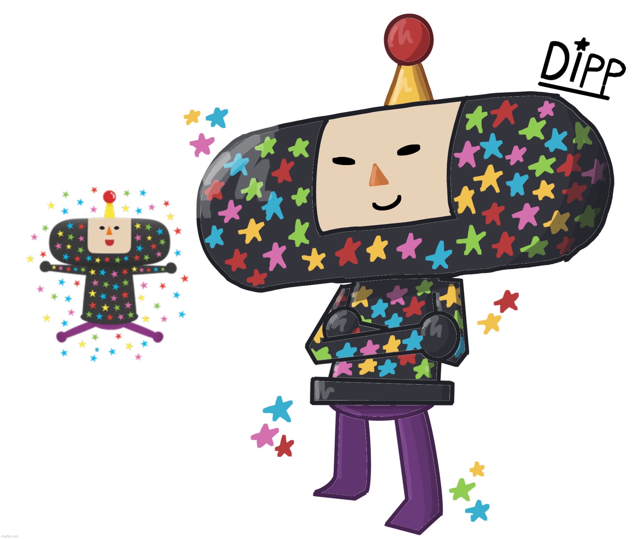 Dipp (Katamari Damacy) | made w/ Imgflip meme maker