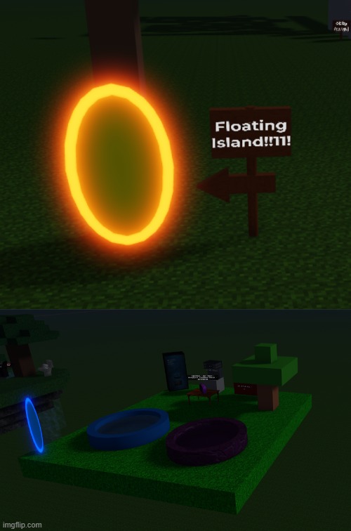 floating island i made | made w/ Imgflip meme maker