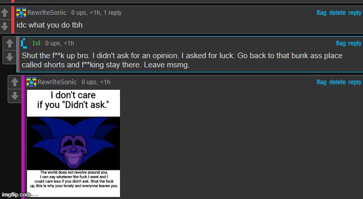 did i cook? | image tagged in hi | made w/ Imgflip meme maker