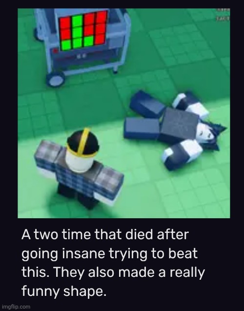 update: they removed this from the wiki page | made w/ Imgflip meme maker