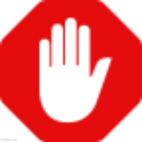 image tagged in adblock logo transparent | made w/ Imgflip meme maker