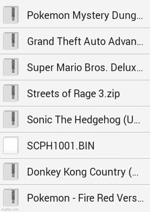 rate my retroarch games | made w/ Imgflip meme maker