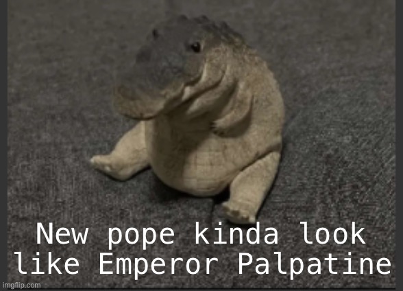 Greg | New pope kinda look like Emperor Palpatine | image tagged in greg | made w/ Imgflip meme maker
