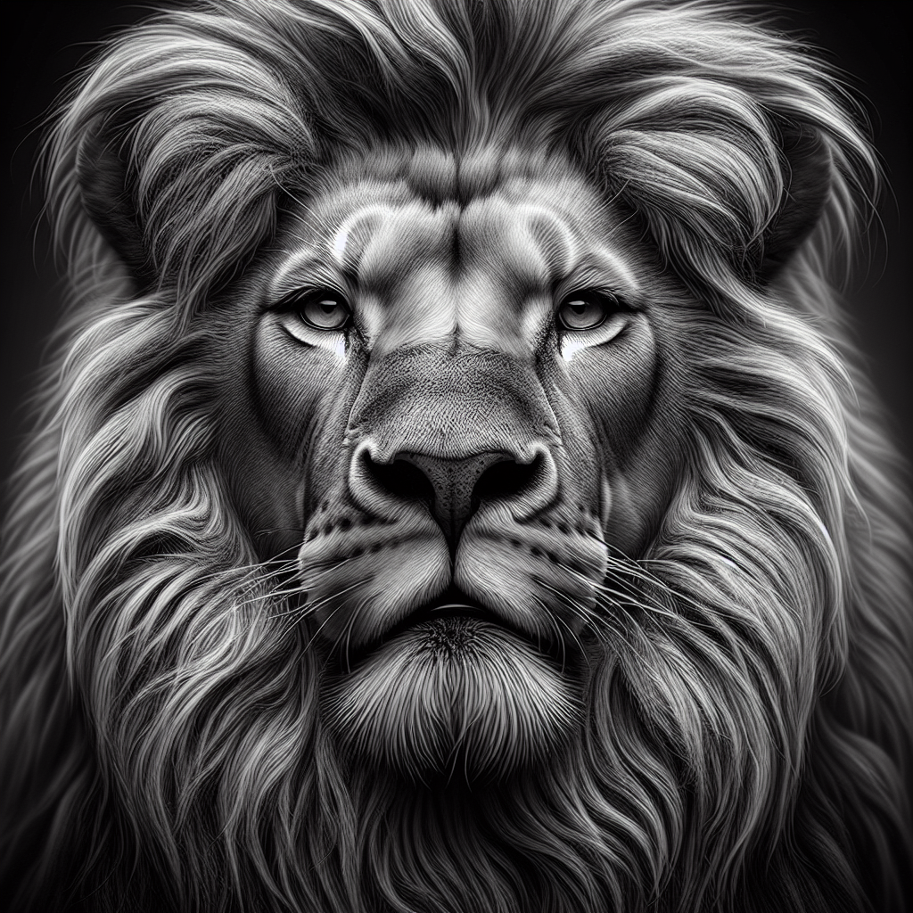 The Lion never wipes his ass Blank Meme Template
