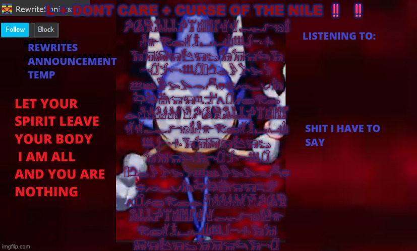 L + dont care + CURSE OF THE NILE ‼️ ‼️ ?????????????????? ????????????? ???????????? | L + DONT CARE + CURSE OF THE NILE ‼️ ‼️
𓀔𓀇𓀅𓀋𓀡𓀡𓀕𓀠𓀧𓀨𓀣𓀷𓀷𓀿𓀿𓁀𓁶𓁰
𓁴𓁿𓂀𓁾𓁵𓁯𓂞𓂤𓂗𓃃𓂾𓂺𓂹
𓃞𓃙𓃖𓃓𓃕𓃓𓃜𓃘𓃙𓃟𓃛𓃞
𓂺𓃂𓂿𓂺𓃃𓃂𓂛𓂏𓅱𓅥𓅩𓅦
𓅹𓅸𓅳𓅩𓅪𓄭𓄫𓄮𓄬𓄗𓄑𓄌𓃦
𓃧𓃨𓃤𓃟𓃓𓃅𓃁𓂽𓃂𓂊𓁾𓂀𓁽
𓁼𓁠𓁛𓁟𓁦𓁜𓁭𓁡𓀔𓀇𓀅𓀋𓀡𓀡𓀕𓀠𓀧𓀨𓀣
𓀷𓀷𓀿𓀿𓁀𓁶𓁰𓁴𓁿𓂀𓁾𓁵𓁯𓂞𓂤𓂗
𓃃𓂾𓂺𓂹𓃞𓃙𓃖𓃓𓃕𓃓𓃜
𓃘𓃙𓃟𓃛𓃞𓂺𓃂𓂿𓂺𓃃𓃂
𓂛𓂏𓅱𓅥𓅩𓅦𓅹𓅸𓅳𓅩𓅪𓄭𓄫𓄮
𓄬𓄗𓄑𓄌𓃦𓃧𓃨𓃤𓃟𓃓𓃅𓃁
𓂽𓃂𓂊𓁾𓂀𓁽𓁼𓁠𓁛𓁟𓁦𓁜𓁭𓁡𓀔𓀇𓀅
𓀋𓀡𓀡𓀕𓀠𓀧𓀨𓀣𓀷𓀷𓀿𓀿𓁀𓁶𓁰𓁴𓁿
𓂀𓁾𓁵𓁯𓂞𓂤𓂗𓃃𓂾𓂺𓂹𓃞𓃙
𓃖𓃓𓃕𓃓𓃜𓃘𓃙𓃟𓃛𓃞𓂺𓃂 | image tagged in rewrite annoucement temp | made w/ Imgflip meme maker