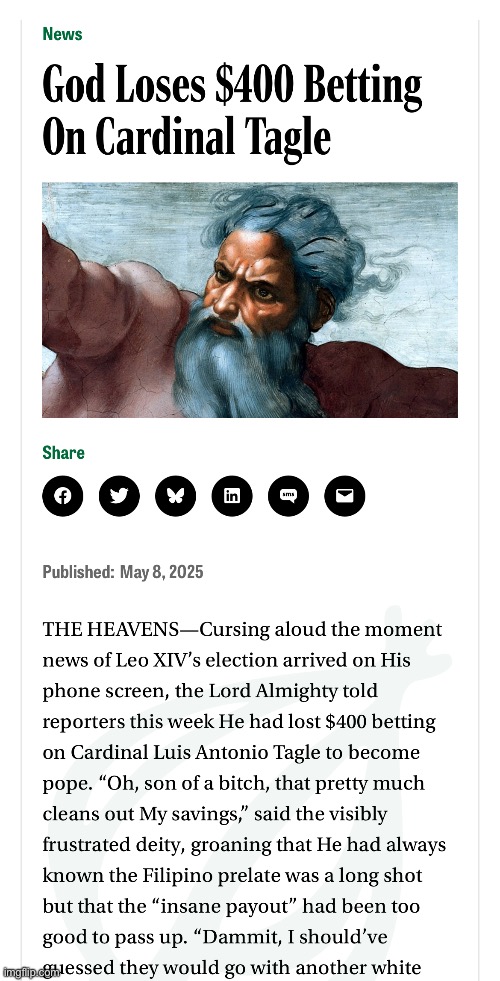 I love the onion. | made w/ Imgflip meme maker