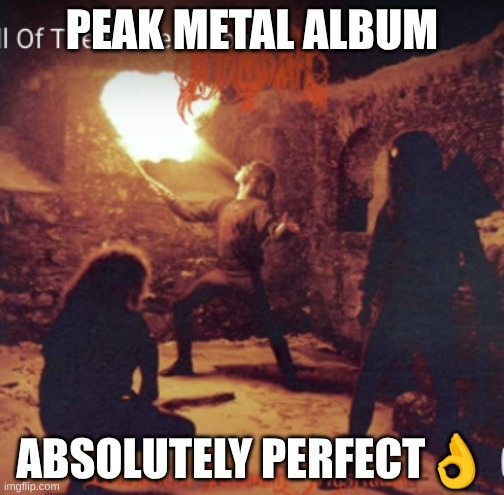 CALL OF THE WINTERMOON ? | PEAK METAL ALBUM; ABSOLUTELY PERFECT👌 | made w/ Imgflip meme maker