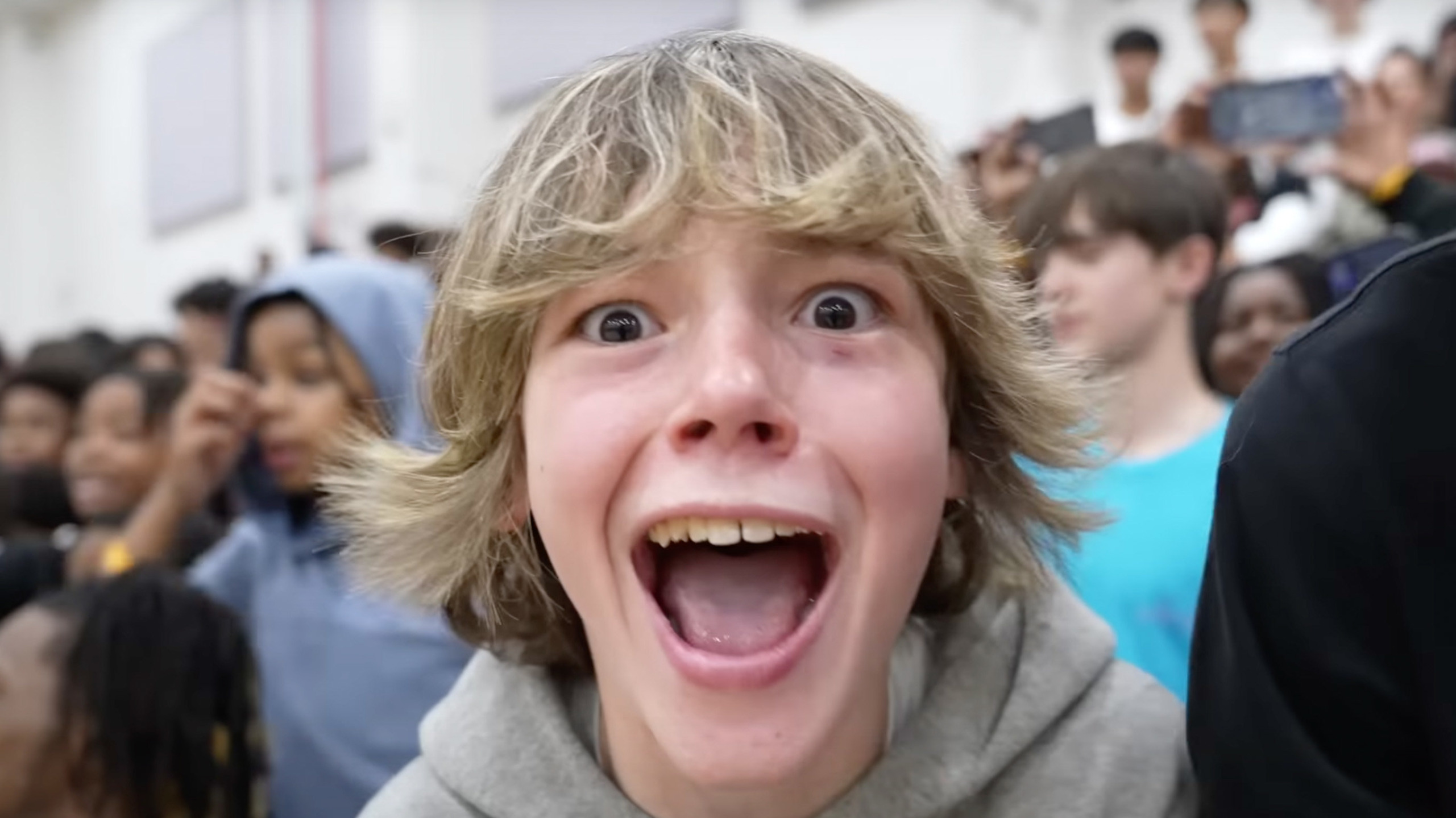 67 Kid Blank Meme Template