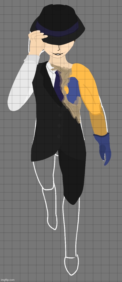 there’s an art contest in the Invincible discord server so i’m drawing Shapesmith (the goat) dripped out | made w/ Imgflip meme maker
